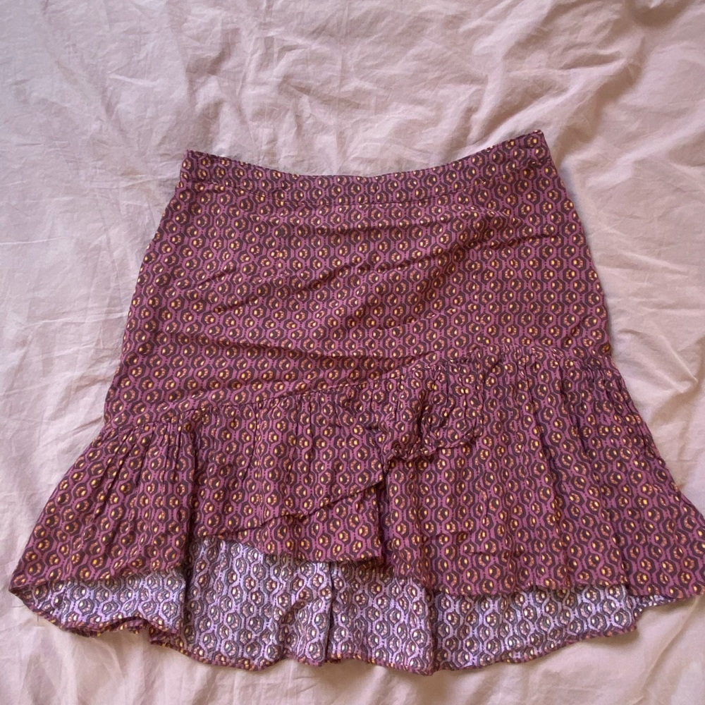 Free People ruffle skirt
